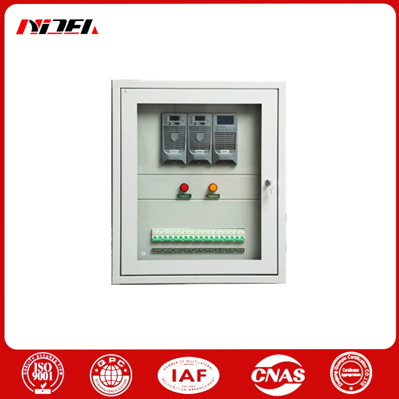 Armoire CC murale 110 V avec batteries 12 A/H18